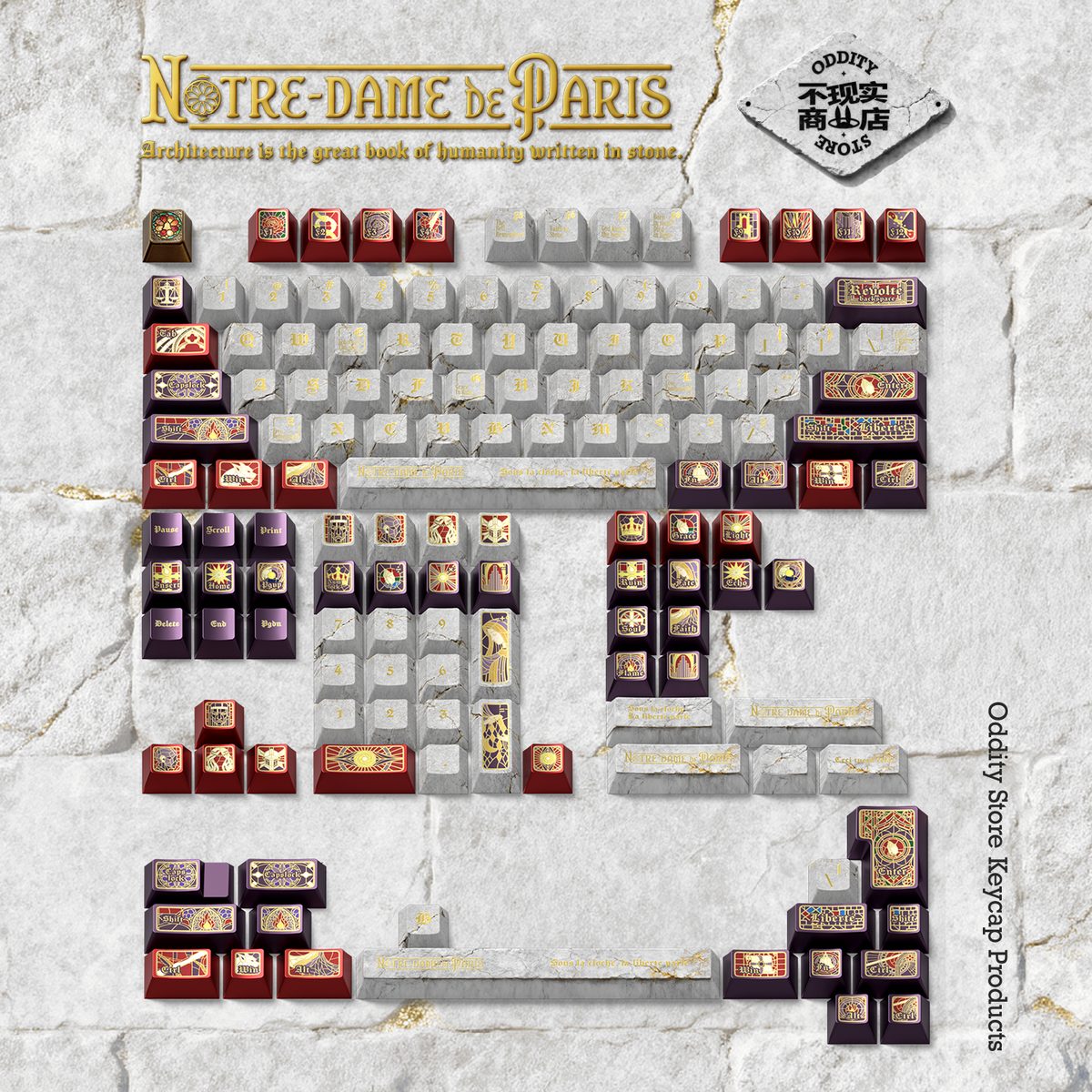 Hugo Notre-Dame Keycap