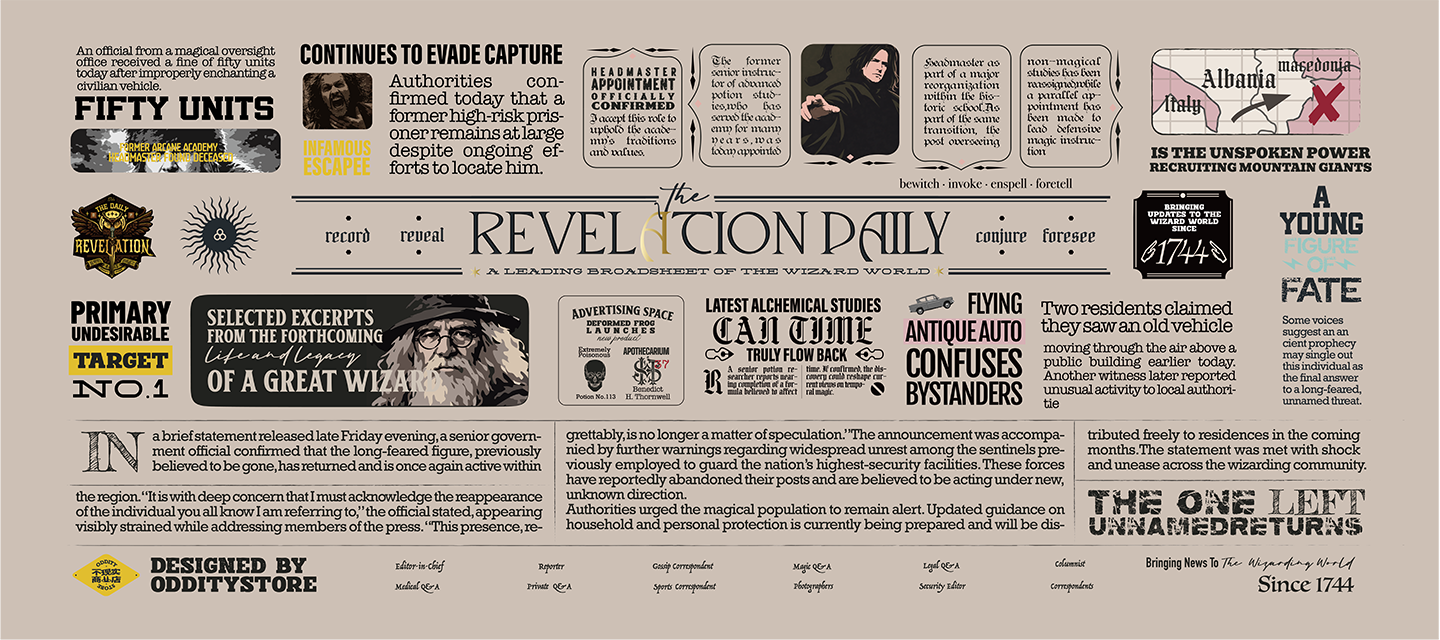 Revelation Daily Desk Mat