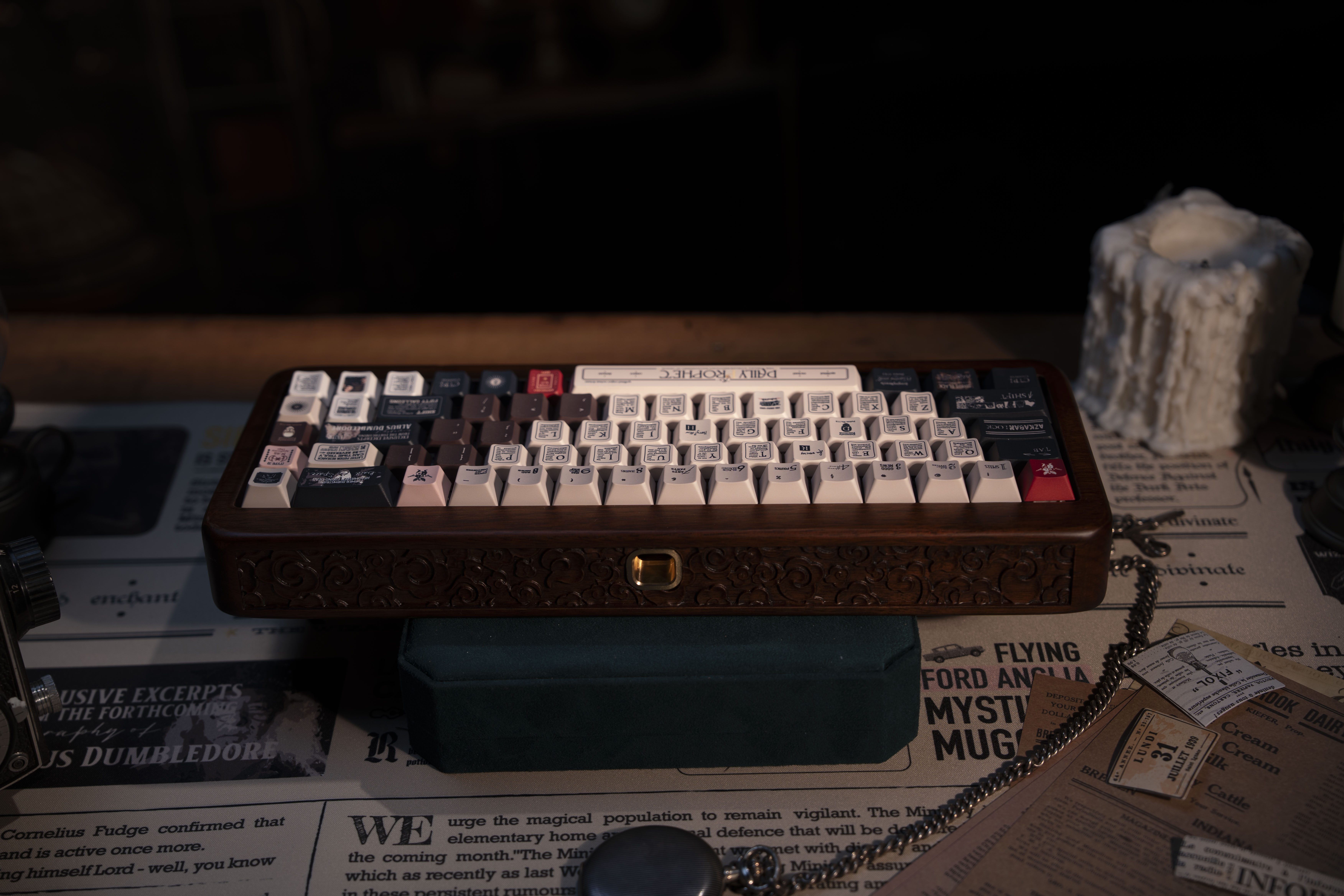 Magic Daily Keycaps detail