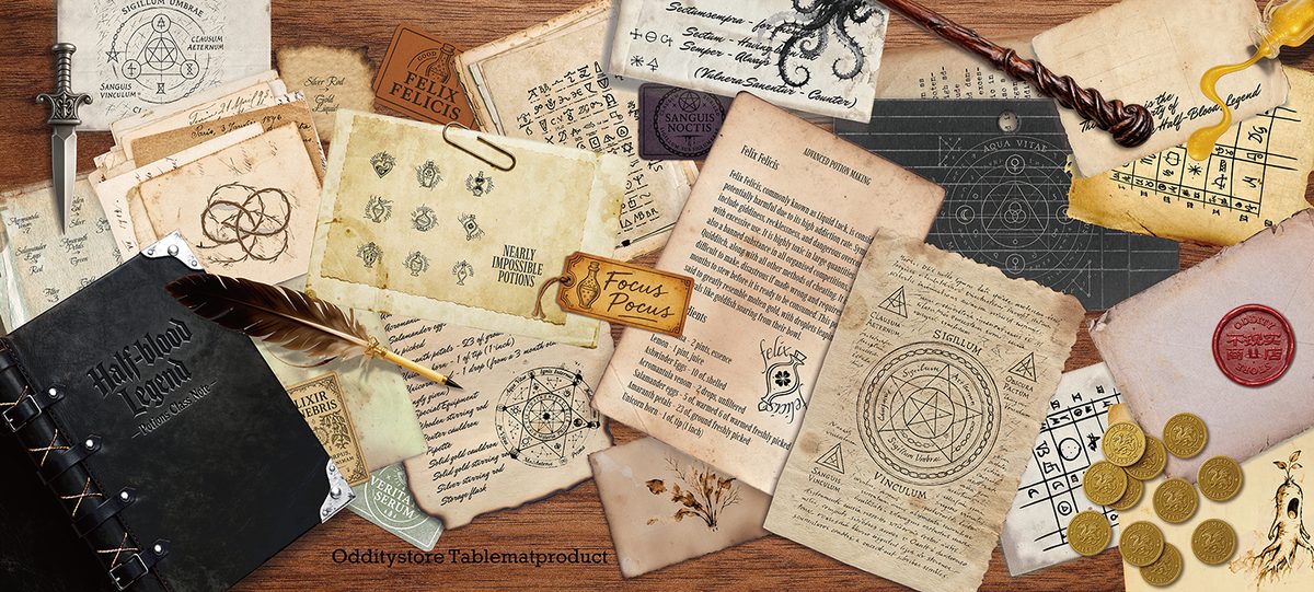 Potions Class Notes Desk Mat